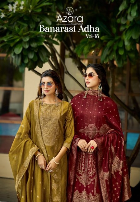 Banarashi Adah Vol 15 By Radhika Azara Dress Material 